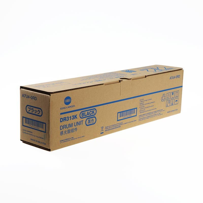 Фотобарабан Konica Minolta DR-313K (A7U4-0RD) Черный (для BIZHUB C258, C308, C368, C458, C558, C658)