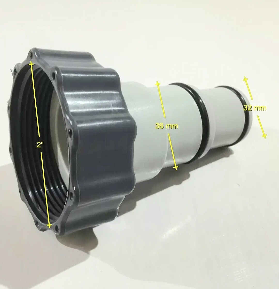 Переходник В для подключения оборудования бассейнов с 38 мм на 32 мм Intex 10849 - фото 4 - id-p162498626
