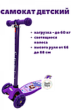 Самокат трехколесный детский для девочек Scooter Maxi, фото 2