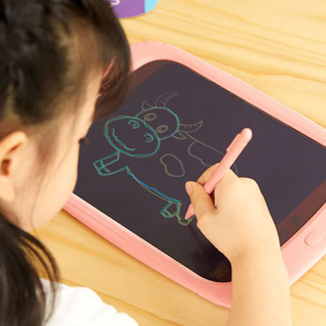 Планшет для рисования Wicue LCD Digital Drawing Tablet 11 Розовый - фото 4 - id-p204126801