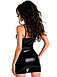 Сексуальное платье на молнии Glossy Naomi из материала Wetlook L, фото 2