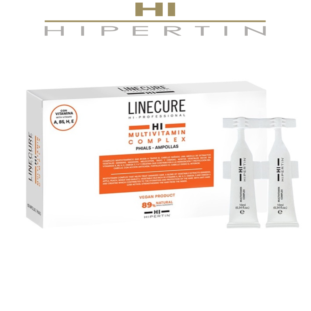 Ампулы Мультивитаминный комплекс для волос Hipertin Linecure Multivitamin Complex