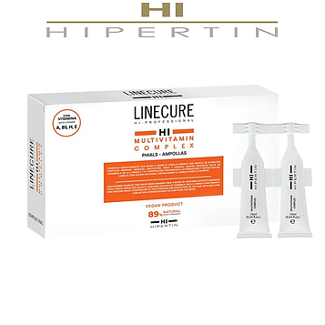 Ампулы Мультивитаминный комплекс для волос Hipertin Linecure Multivitamin Complex