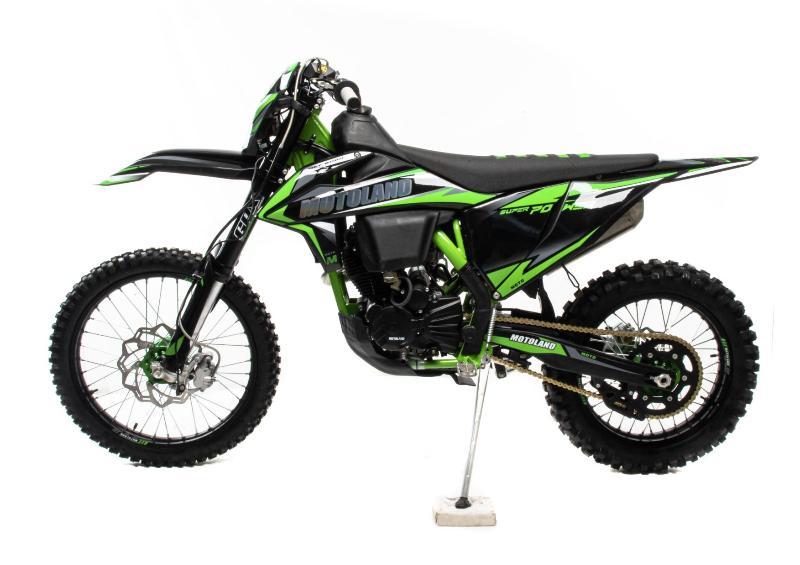 Мотоцикл Кросс Motoland FX 250 зеленый - фото 2 - id-p204134292