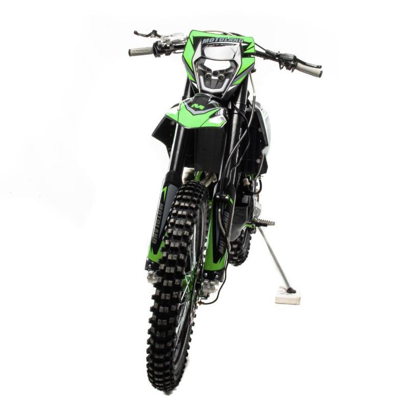 Мотоцикл Кросс Motoland FX 250 зеленый - фото 4 - id-p204134292