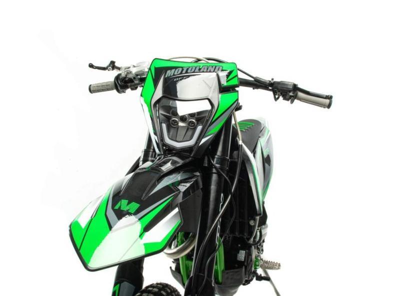 Мотоцикл Кросс Motoland FX 250 зеленый - фото 7 - id-p204134292