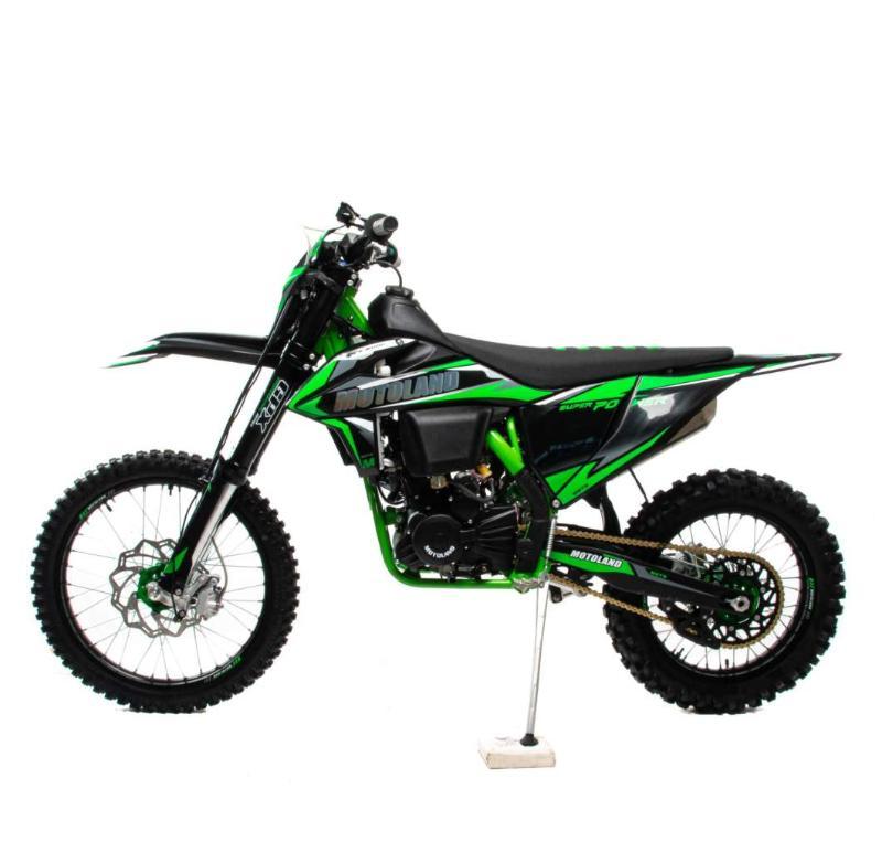Мотоцикл Кросс Motoland FX 300 NC зеленый - фото 2 - id-p204134294