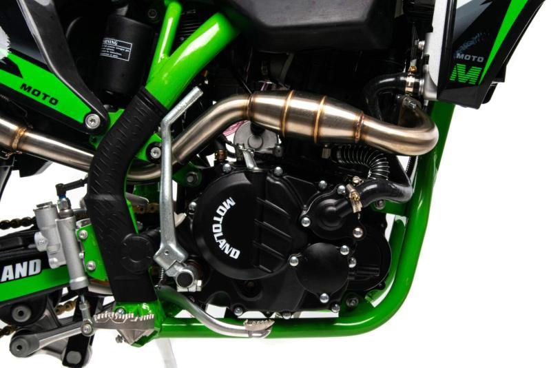 Мотоцикл Кросс Motoland FX 300 NC зеленый - фото 4 - id-p204134294