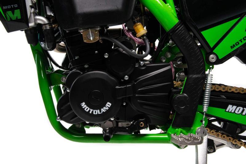 Мотоцикл Кросс Motoland FX 300 NC зеленый - фото 7 - id-p204134294