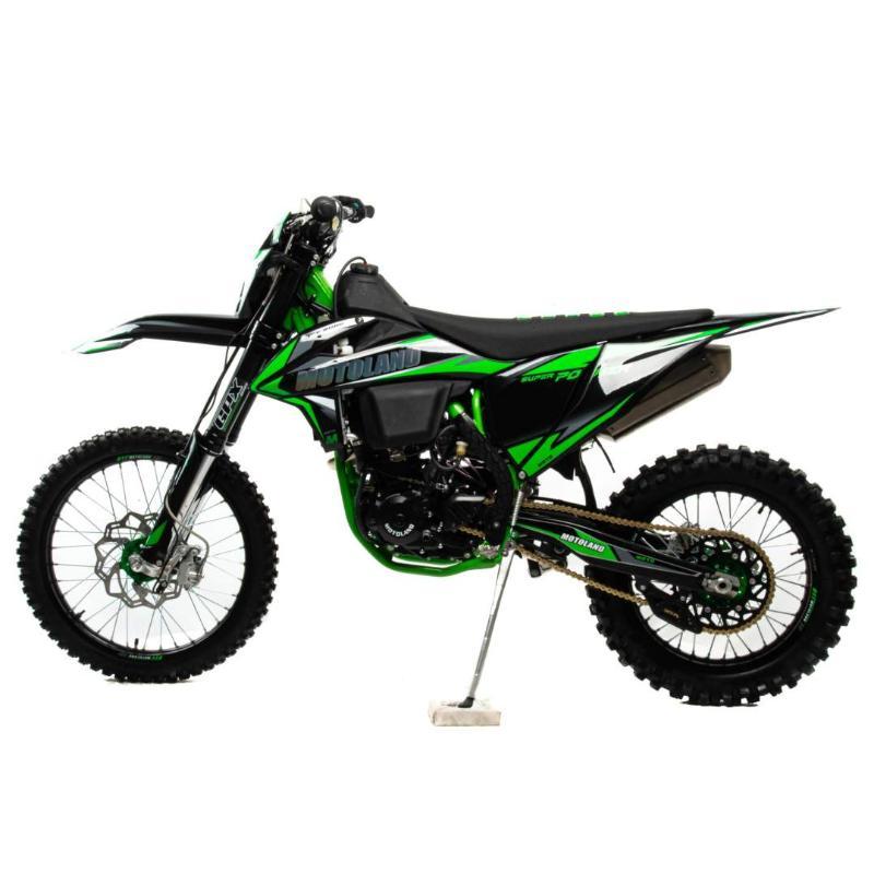Мотоцикл Кросс Motoland FX 300 зеленый - фото 2 - id-p204134296