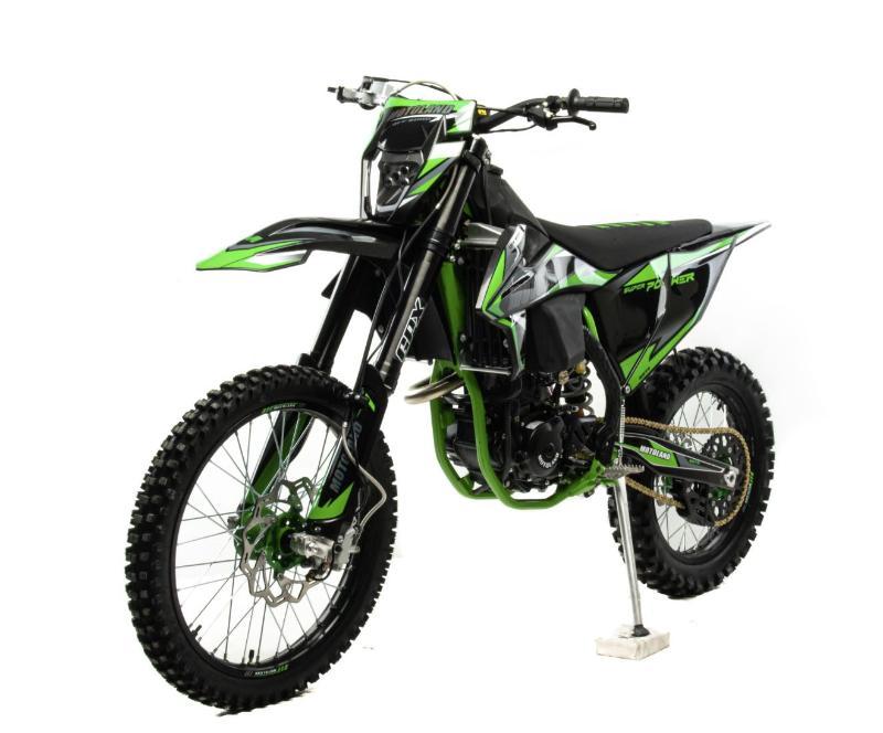 Мотоцикл Кросс Motoland FX 300 зеленый - фото 3 - id-p204134296