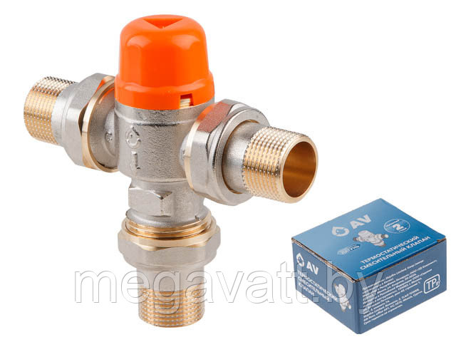 Термостатический смесительный клапан 1/2" AV Engineering - фото 1 - id-p204134561