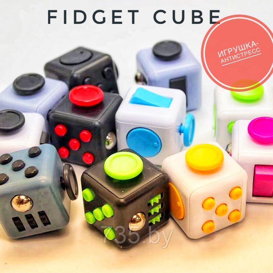 Игрушка-антистресс "Fidget Cube" (Фиджет куб) - фото 1 - id-p204134974