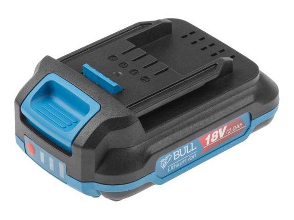 Аккумулятор BULL AK 2001 18.0 В, 2.0 А/ч, Li-Ion (18 В, 2 А*ч, Li-ion), фото 2