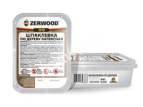 Шпаклевка по дереву ZERWOOD SHD, РОССИЯ. Вес: 0,3кг, Цвет: Сосна