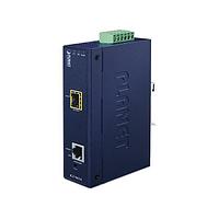 Индустриальный медиа конвертер PLANET IGT-905A IP30 Industrial SNMP Manageable 10/100/1000Base-T to MiniGBIC