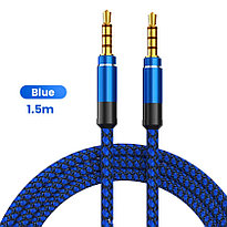 AUX кабель Jack 3.5мм (4pin) - Jack 3.5мм (4pin) 1.5м -