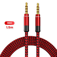 AUX кабель Jack 3.5мм (4pin) - Jack 3.5мм (4pin) 1.5м