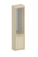 Шкаф-пенал с витриной Лером Карина ШК-1044-АС (ясень асахи)