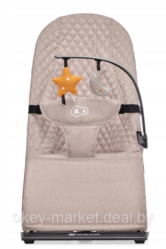 Детский шезлонг KinderKraft Mimi Beige - фото 2 - id-p204142150