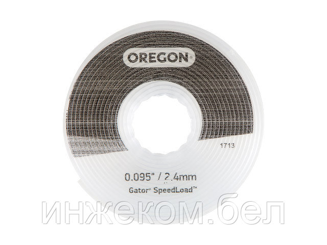 Леска 2,4 мм х 7м (диск) OREGON Gator SpeedLoad (Для головок GATOR SpeedLoad арт. 24-550)
