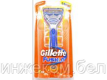 Станок для бритья + 2 кассеты Fusion Gillette