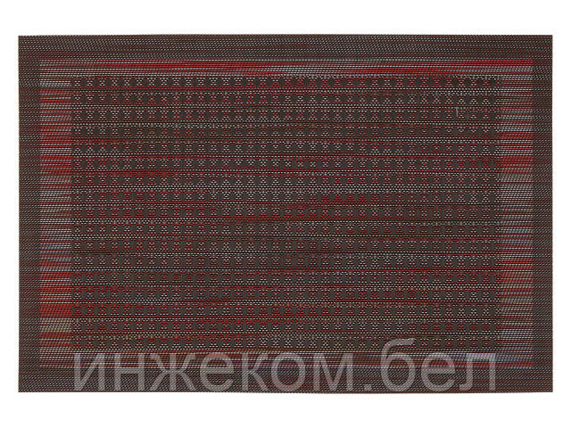 Салфетка сервировочная, текстилен, "HomeArt-3", 45х30 см, красная, PERFECTO LINEA (ОТГРУЗКА ТОЛЬКО ПО - фото 1 - id-p204146211