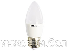 Лампа светодиодная C37 СВЕЧА 8Вт PLED-LX 220-240В Е27 4000К JAZZWAY (60 Вт  аналог лампы накаливания,