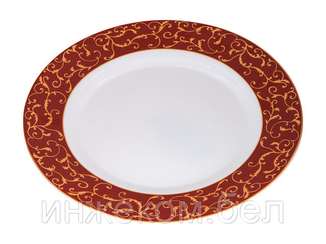 Тарелка десертная стеклокерамическая, 200 мм, круглая, ANASSA RED (Анасса рэд), DIVA LA OPALA (Sovrana - фото 1 - id-p204142407