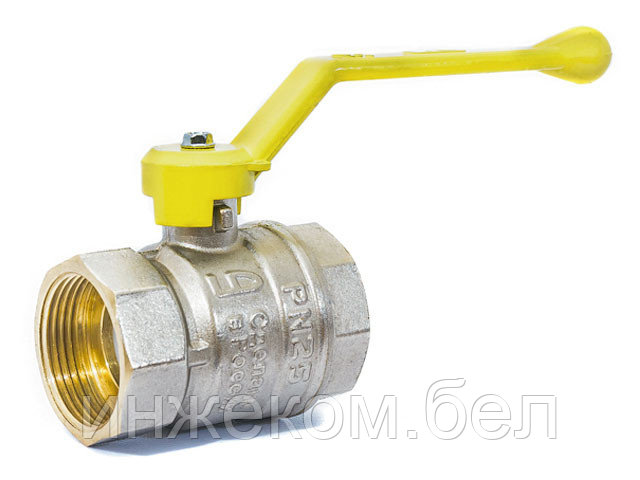 Кран шаровый 3/4" вн.-вн. ручка (ГАЗ) PN40, LD