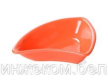 Салатник керамический, 160 мм, треугольный, серия Бурса, оранжевый, PERFECTO LINEA (Супер цена!)