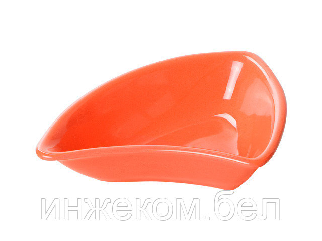 Салатник керамический, 160 мм, треугольный, серия Бурса, оранжевый, PERFECTO LINEA (Супер цена!) - фото 1 - id-p204142315