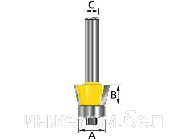 Накл.фреза 23х9,5х8х32х2Т MAKITA