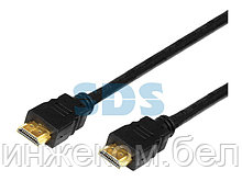 Шнур HDMI - HDMI с фильтрами, длина 1,5 метра (GOLD) (PE пакет) PROconnect