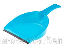 Совок пластм. с резинкой Standard (Стандарт), голубой, PERFECTO LINEA