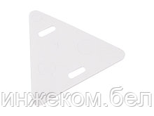 Бирка кабельная "У-136" (Треугольник), белая (100 шт/уп.) REXANT