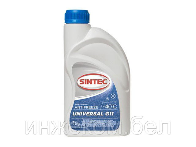 Антифриз Sintec-40 G11 Universal (синий) 1кг