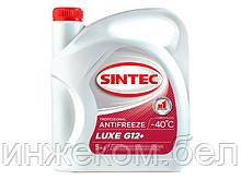 Антифриз Sintec-40 G12 plus Lux (красный) 5кг