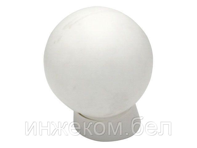 Светильник шар пластик/белый/наклонный 60Вт, IP20 (НБП 01-60-004) Юпитер (ЮПИТЕР)