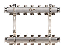 Коллекторная группа AVE162, 7 вых. AV Engineering (PRO серия Для отопления (радиаторы))