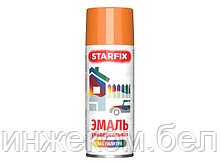 Краска-эмаль аэроз. универсальная оранжевый STARFIX 520мл (2004) (Чистый оранжевый, глянцевая)