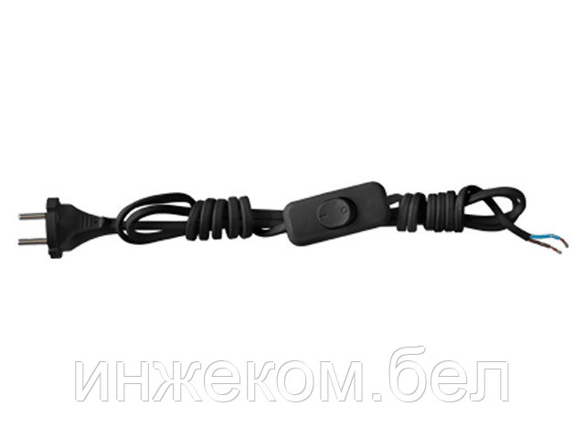 Выключатель на шнуре 0,75мм, 2м Bylectrica (Выключатель установленный на шнуре армированном вилкой) - фото 1 - id-p204144010