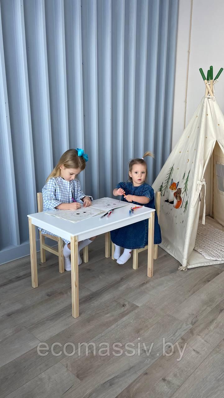 Набор детской мебели стол и 2 стула - фото 3 - id-p169901949