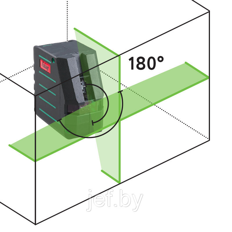 Уровень лазерный CRYSTAL 20G VH SET с набором аксессуаров (зеленый луч) FUBAG 31628 - фото 10 - id-p193077552
