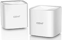 Бесшовный Mesh роутер D-Link COVR-1102 AC1200 10/100/1000BASE-TX белый