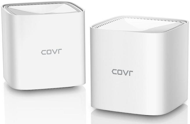 Бесшовный Mesh роутер D-Link COVR-1102 AC1200 10/100/1000BASE-TX белый, фото 2