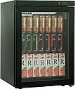 Шкаф холодильный POLAIR DM102-Bravo черный с замком  (+1...+10°C),600х625х890мм,150л, фото 3