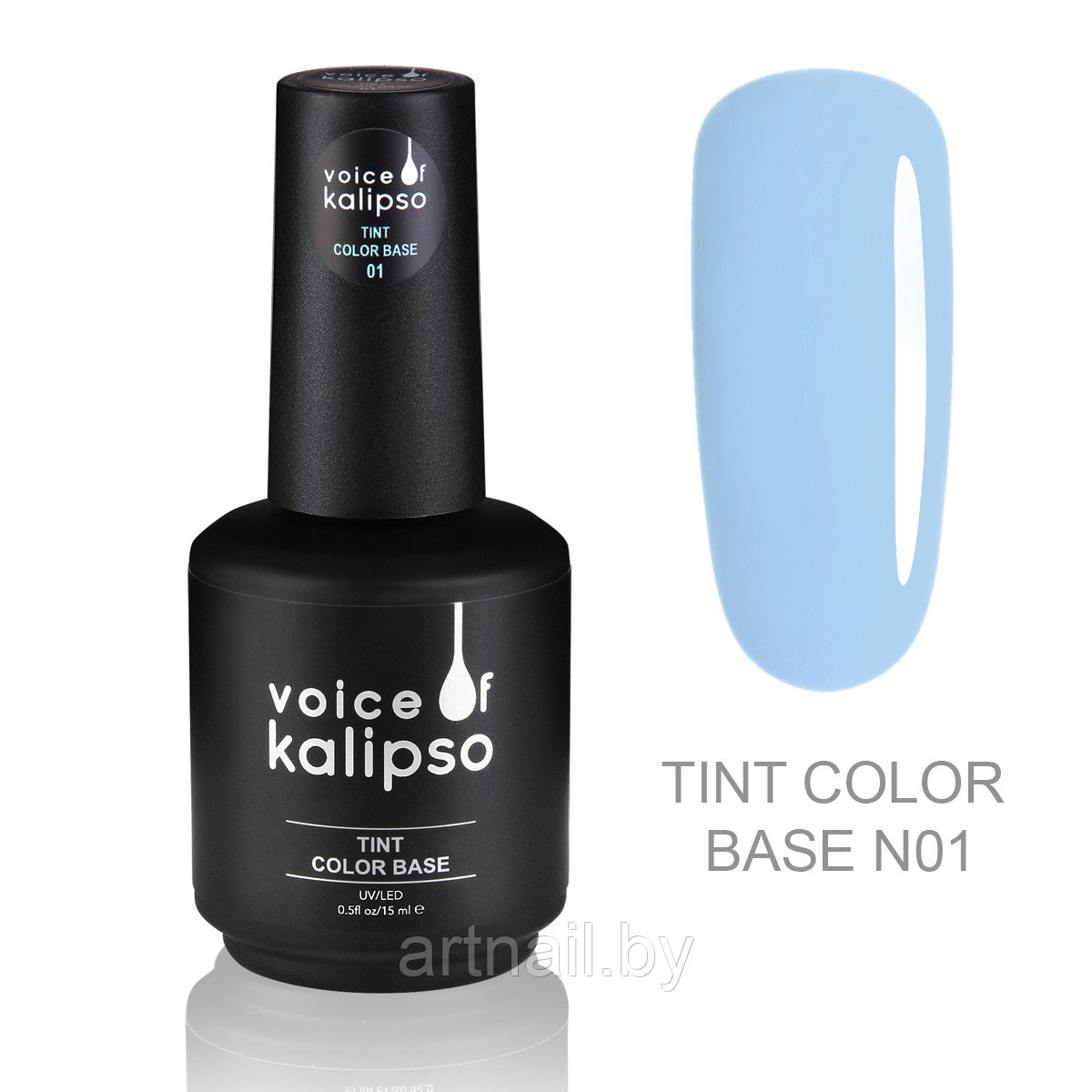 База каучуковая цветная Voice of Kalipso Tint Color №01, 15 мл - фото 1 - id-p204161960