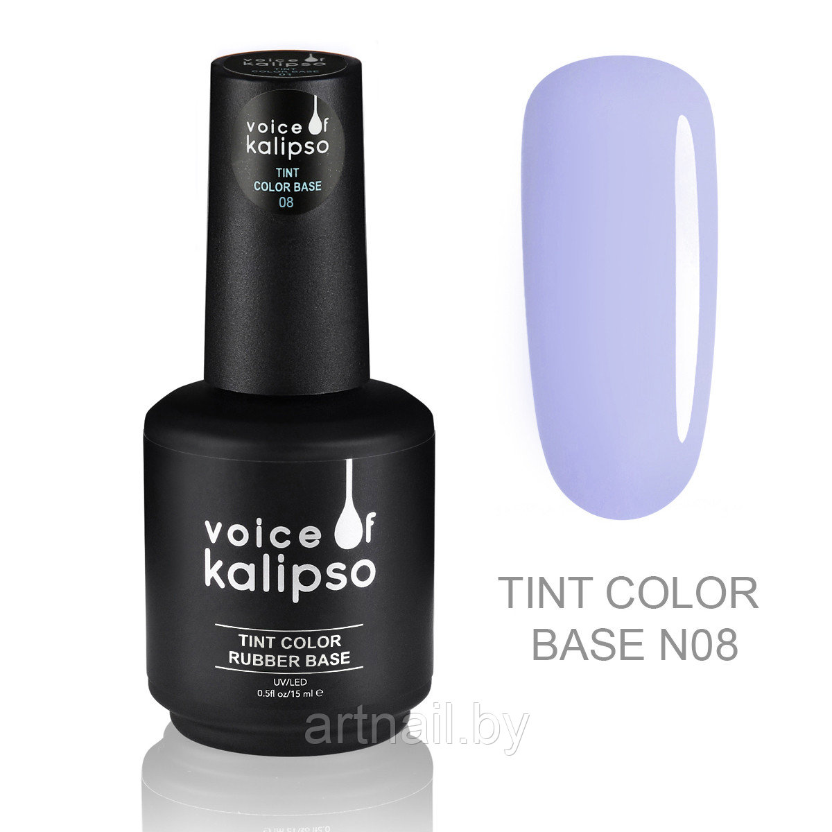 База каучуковая цветная Voice of Kalipso Tint Color №08, 15 мл