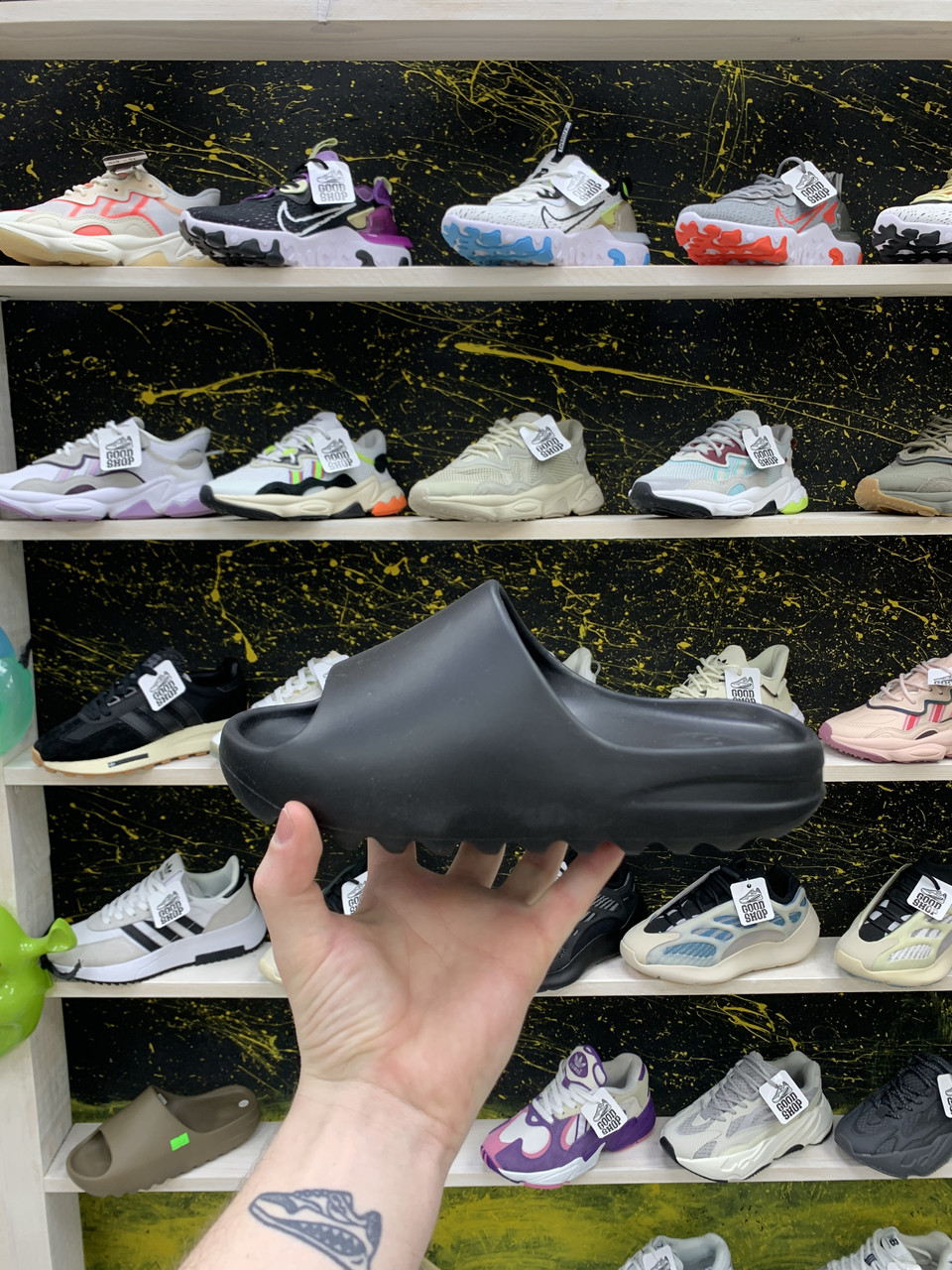 Сланцы Adidas Yeezy Slide Black